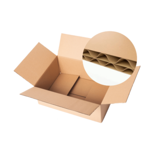 Caisse carton double cannelure