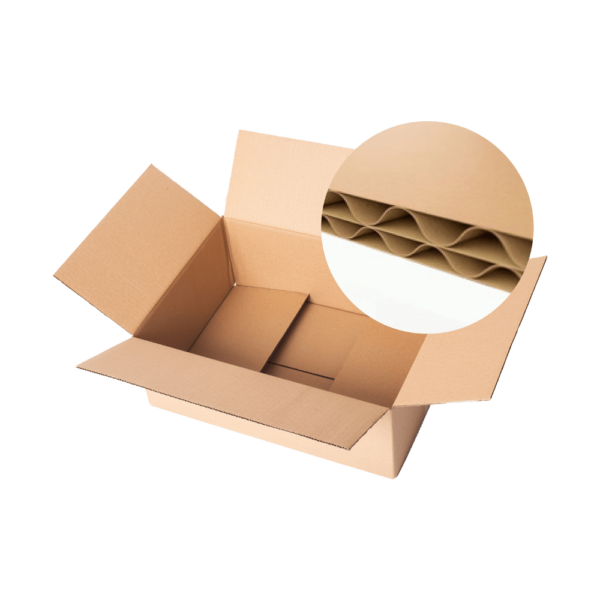 Caisse carton double cannelure