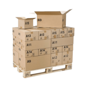 Caisse carton palettisable
