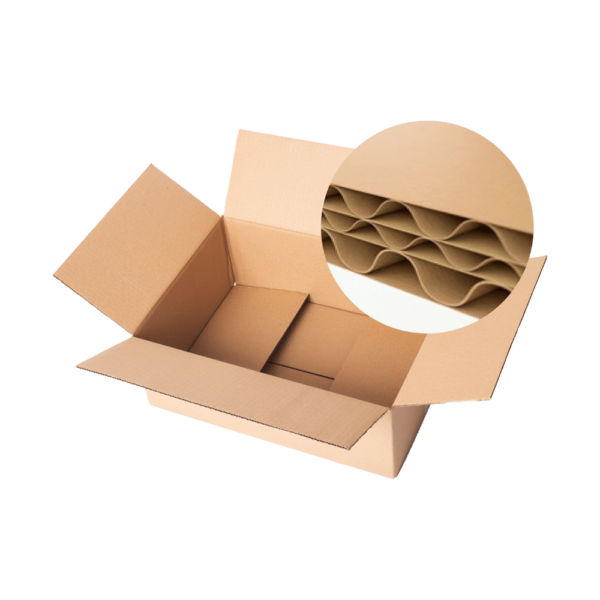 Caisse carton triple cannelure